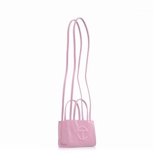 TELFAR Small Bubblegum Pink Shopping Bag